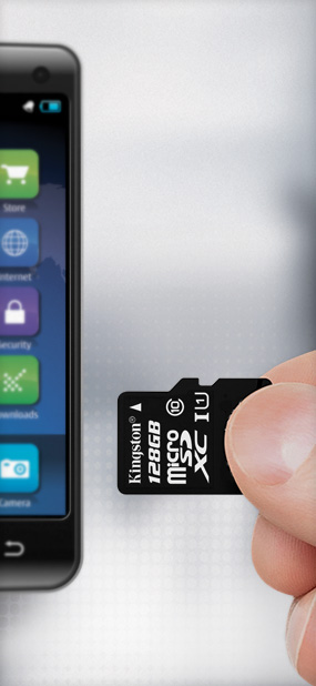 Karta microSDHC/microSDXC Class 10 UHS-I