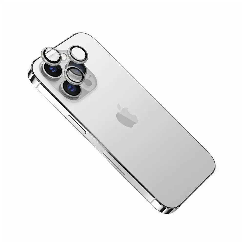 Szkło ochronne obiektywów aparatów FIXED Camera Glass pro Apple iPhone 13/13 Mini srebrne – Idealna ochrona dla Twojego aparatu