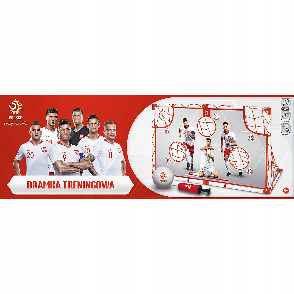 Bramka treningowa PZPN 61249 – Idealny zestaw dla małych miłośników piłki nożnej