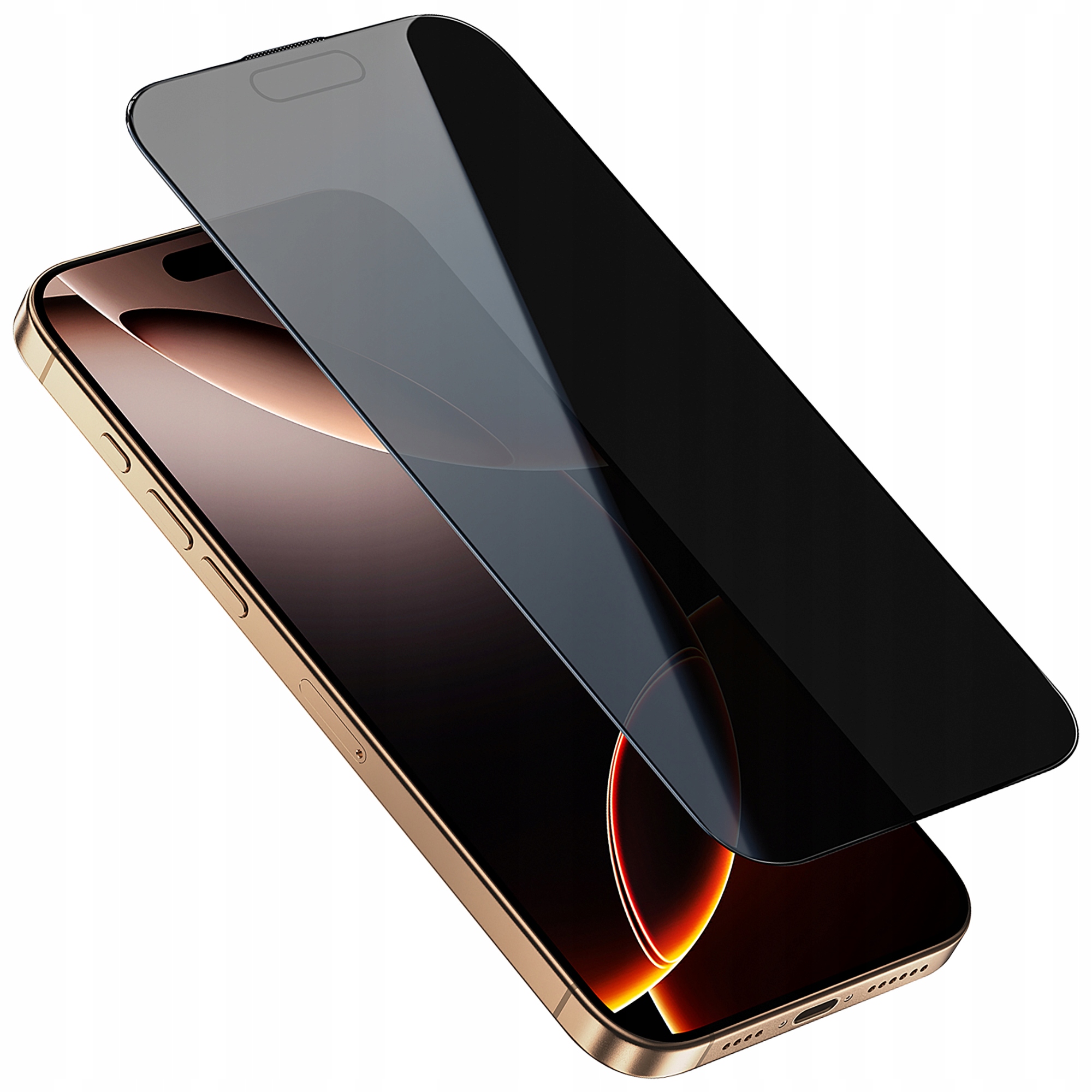 INNOSTYLE SZKŁO HARTOWANE 9H PRYWATYZUJĄCE SZYBKA DO IPHONE 16 PRO – Ochrona i prywatność w jednym