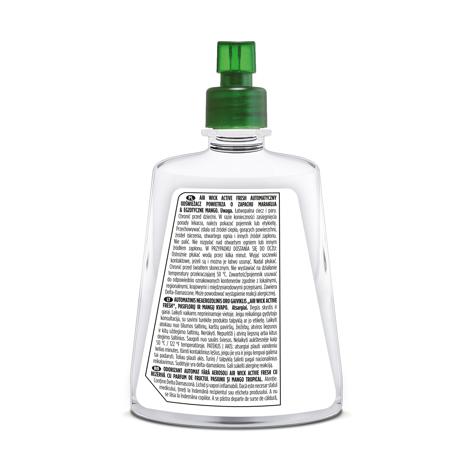 AIR WICK Active Fresh odświeżacz zapas Marakuja & Egzotyczne Mango 228ml – Świeżość, która trwa