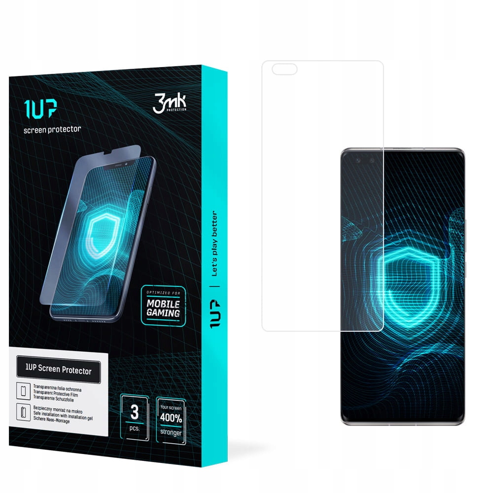 HUAWEI NOVA 8 PRO 5G - Folia ochronna 3MK 1UP dla graczy
