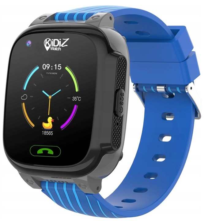 Smartwatch KidiZ TOP blue 02035 – Inteligentny zegarek dla dzieci