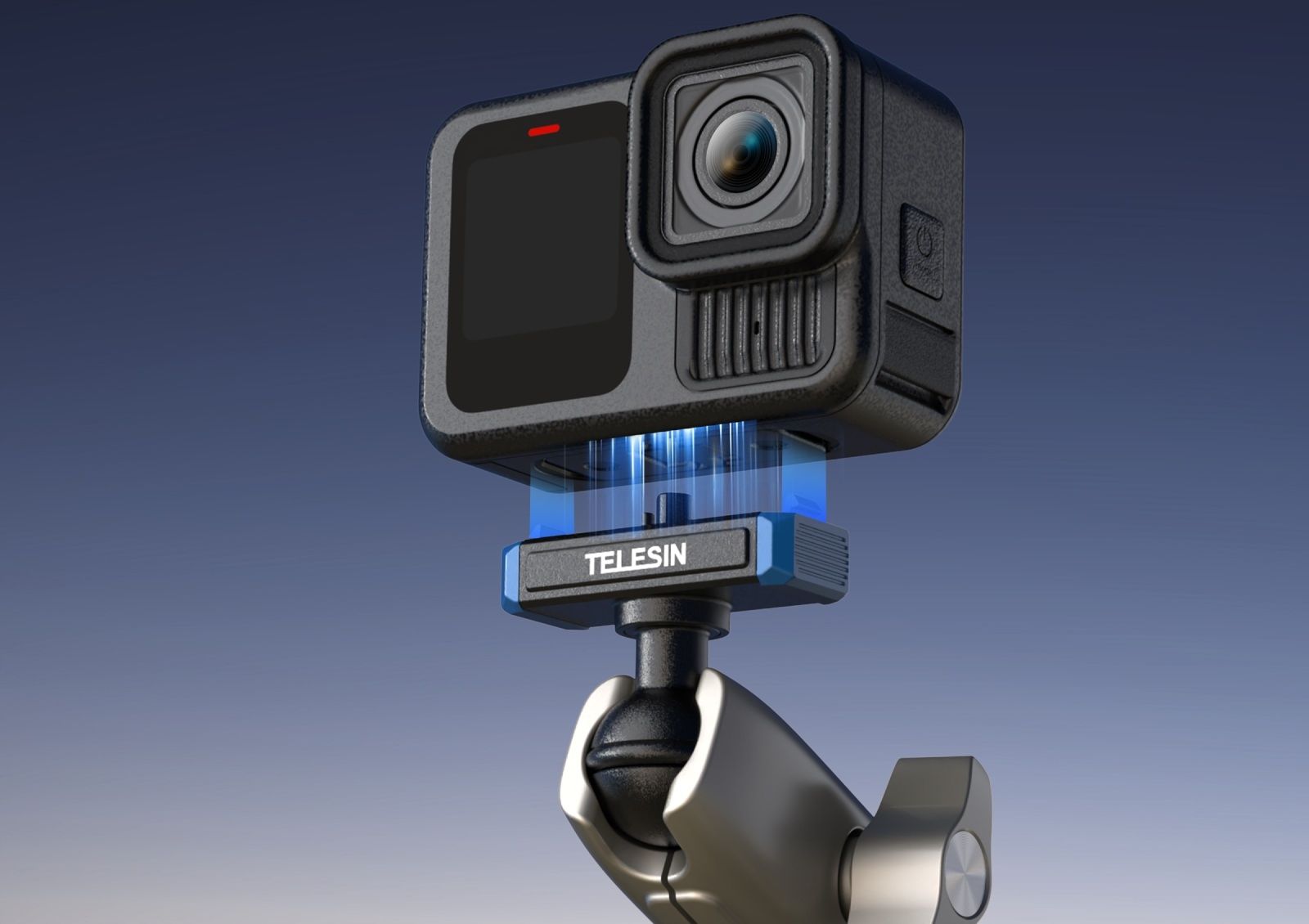 Szybki montaż dzięki magnetycznej szybkozłączce Snap Release