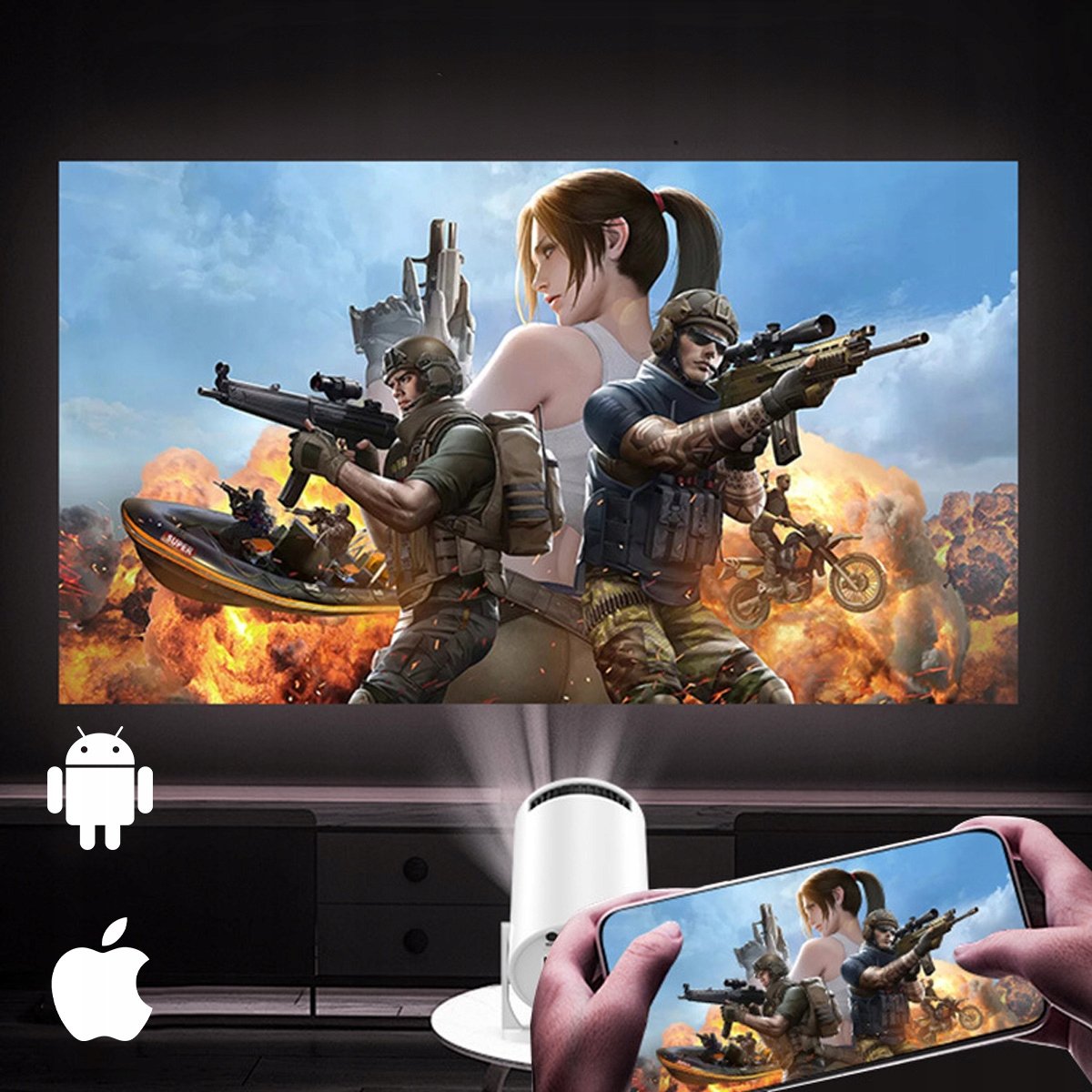 Wbudowany system Android 11 z dostępem do aplikacji