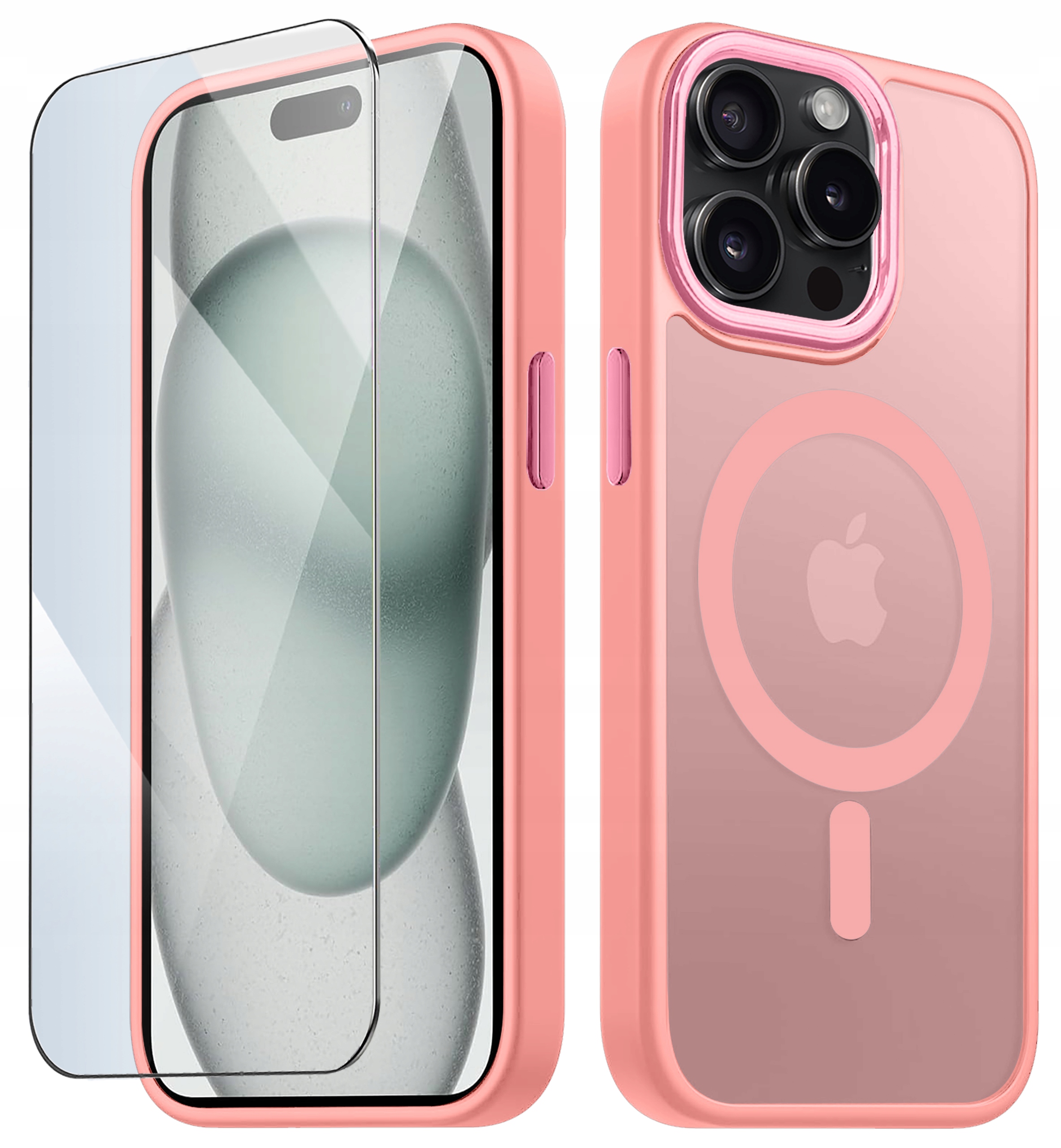 Etui Do iPhone 15 Pro Max Do MagSafe Matowe Matt Case – Ochrona i styl w jednym