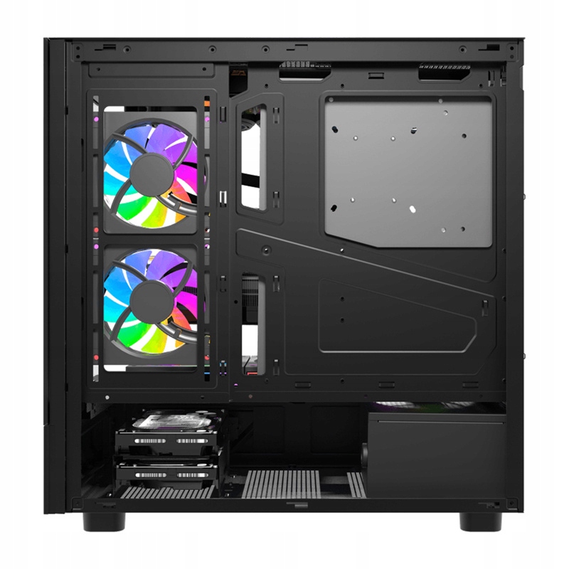 Przestronne wnętrze dla potężnych komponentów