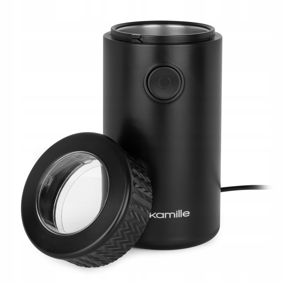 Przezroczysta pokrywa dla lepszej kontroli mielenia