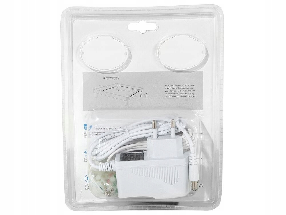 Beliani Taśma LED białe światło 2 x 120 cm – Idealne oświetlenie do Twojego biura