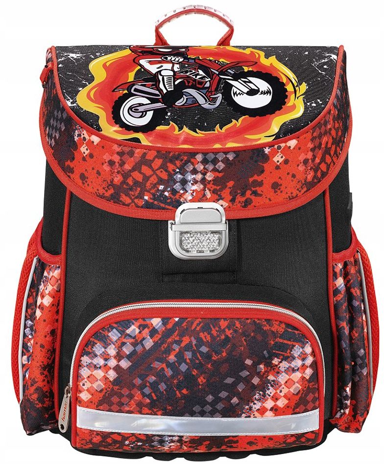 Hama ZESTAW TORNISTER SZKOLNY I PIÓRNIK Motorbike EAN (GTIN) 4047443420893
