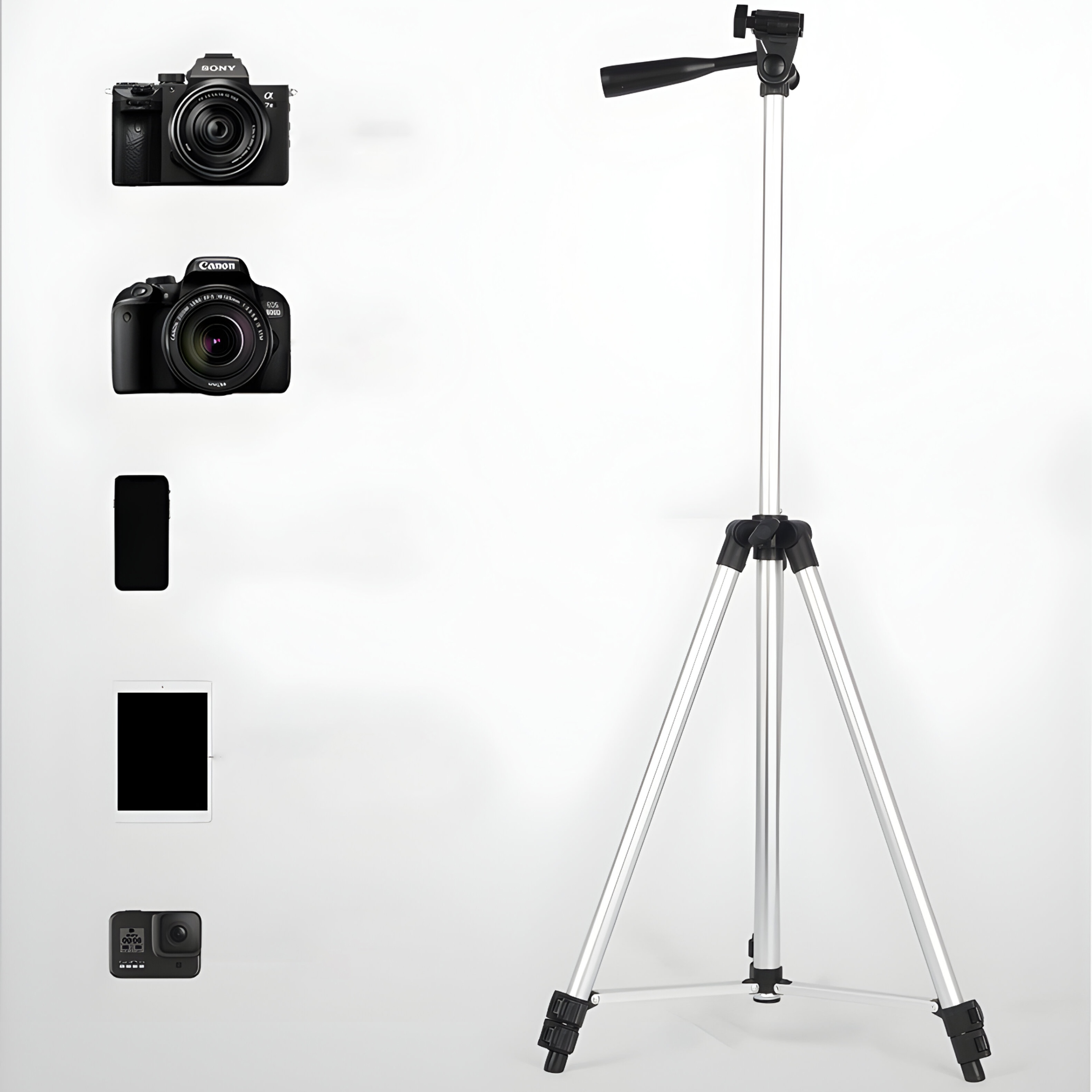 Kompatybilność z aparatami i kamerami sportowymi