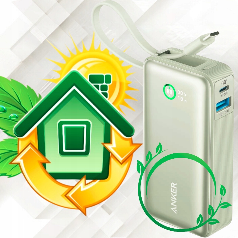 Pojemność 10 000 mAh – Długotrwała energia w kompaktowej formie