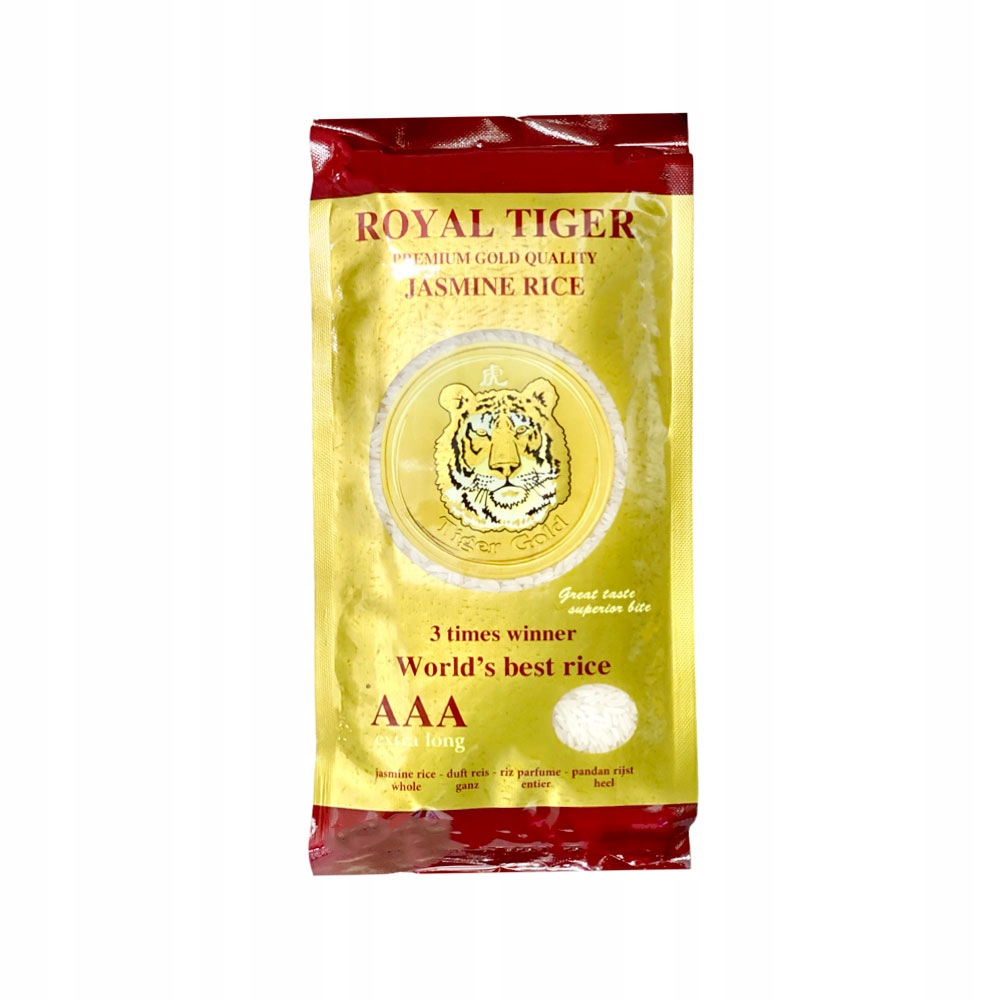 Ryż jaśminowy Gold Quality AAA Extra Long 1kg - Royal Tiger – Wyjątkowy smak i aromat