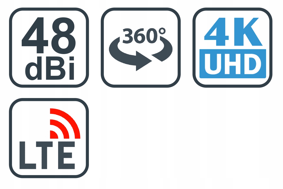 Doskonały zasięg i sygnał dzięki zewnętrznej konstrukcji