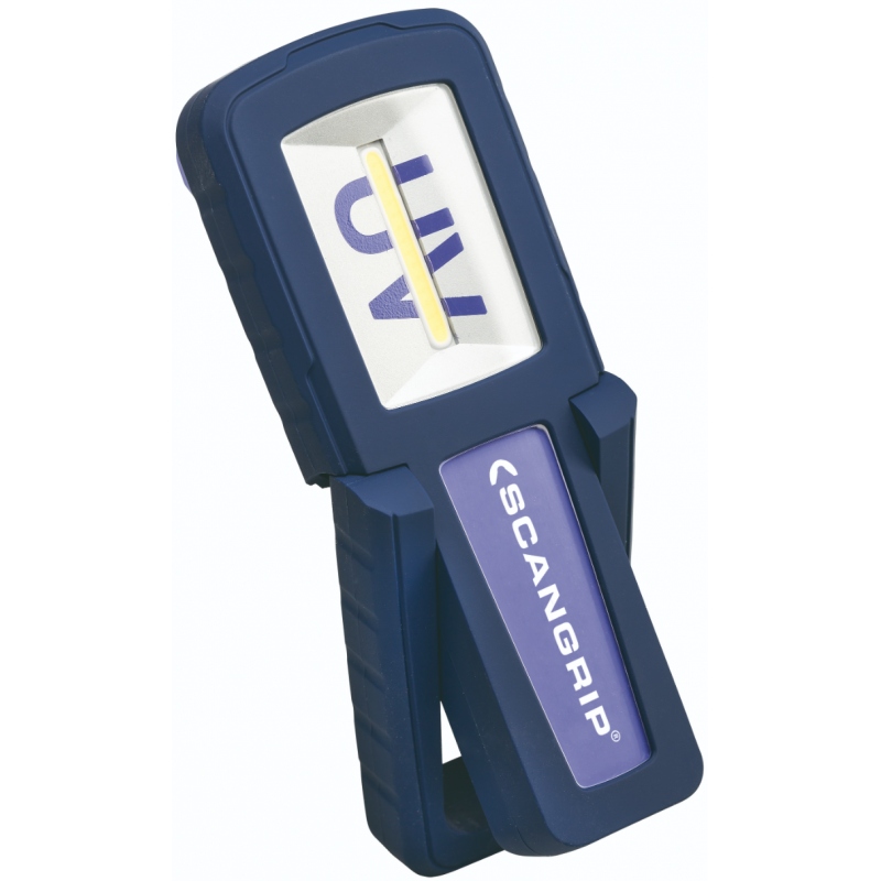 Lampa inspekcyjna LED z funkcją światła UV Scangrip UV-FORM 03.5408 – Idealne oświetlenie do inspekcji