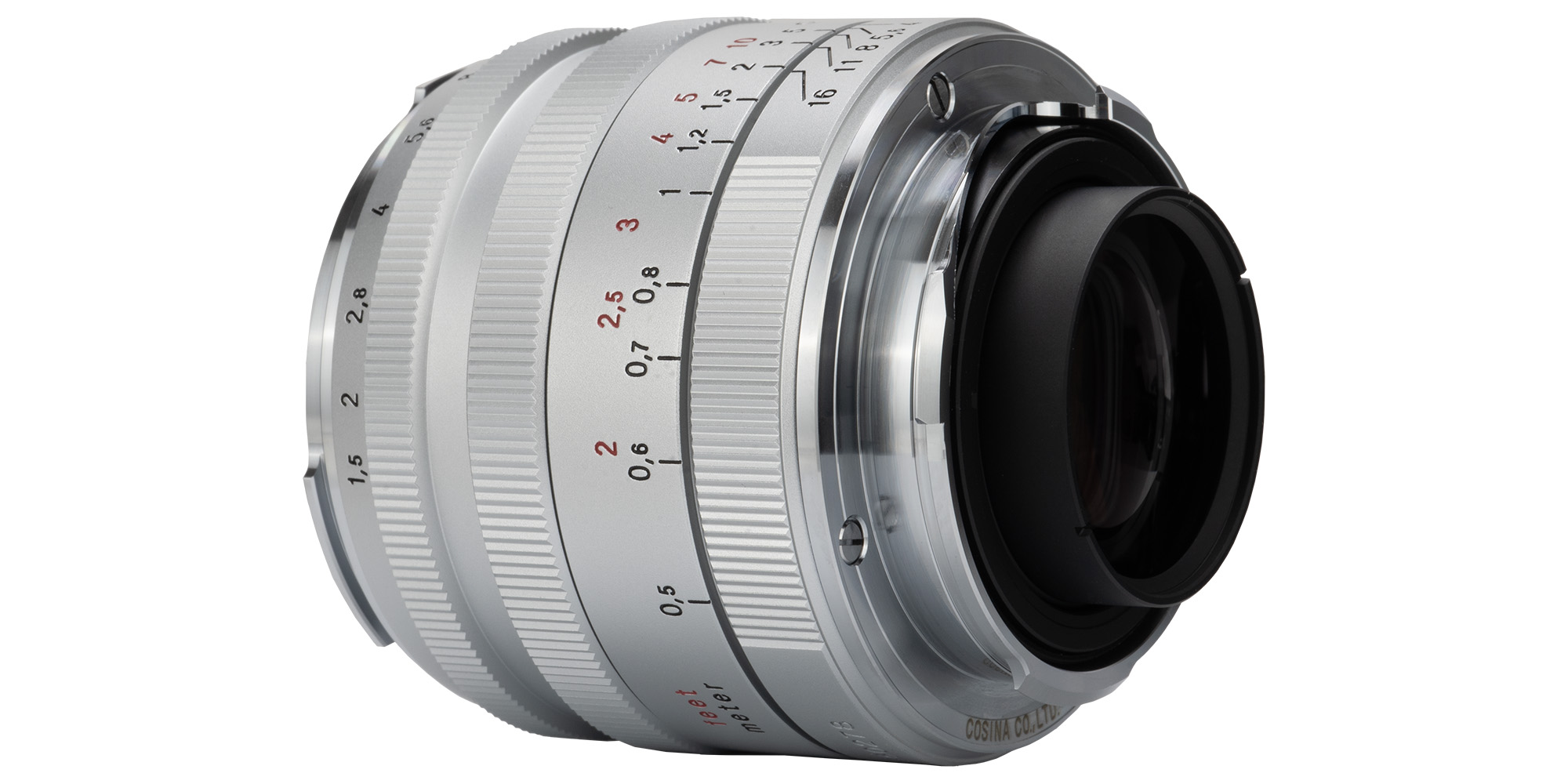 Obiektyw Voigtlander Nokton I Vintage Line 28 mm f_1,5 do Leica M - srebrny - Bagnet Leica M