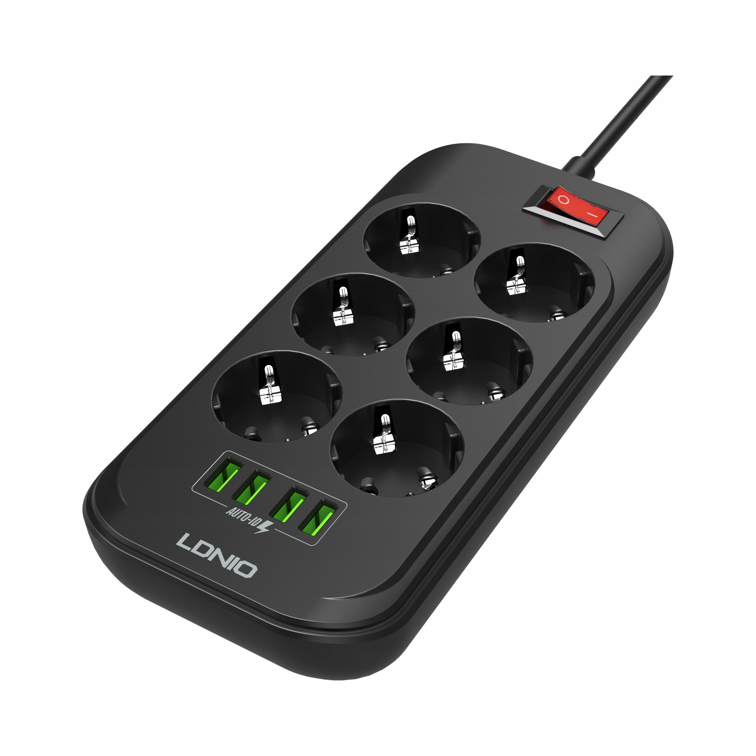 Listwa zasilająca LDNIO SE6403 6 Gniazd + 4x USB – Idealne rozwiązanie do zasilania wielu urządzeń