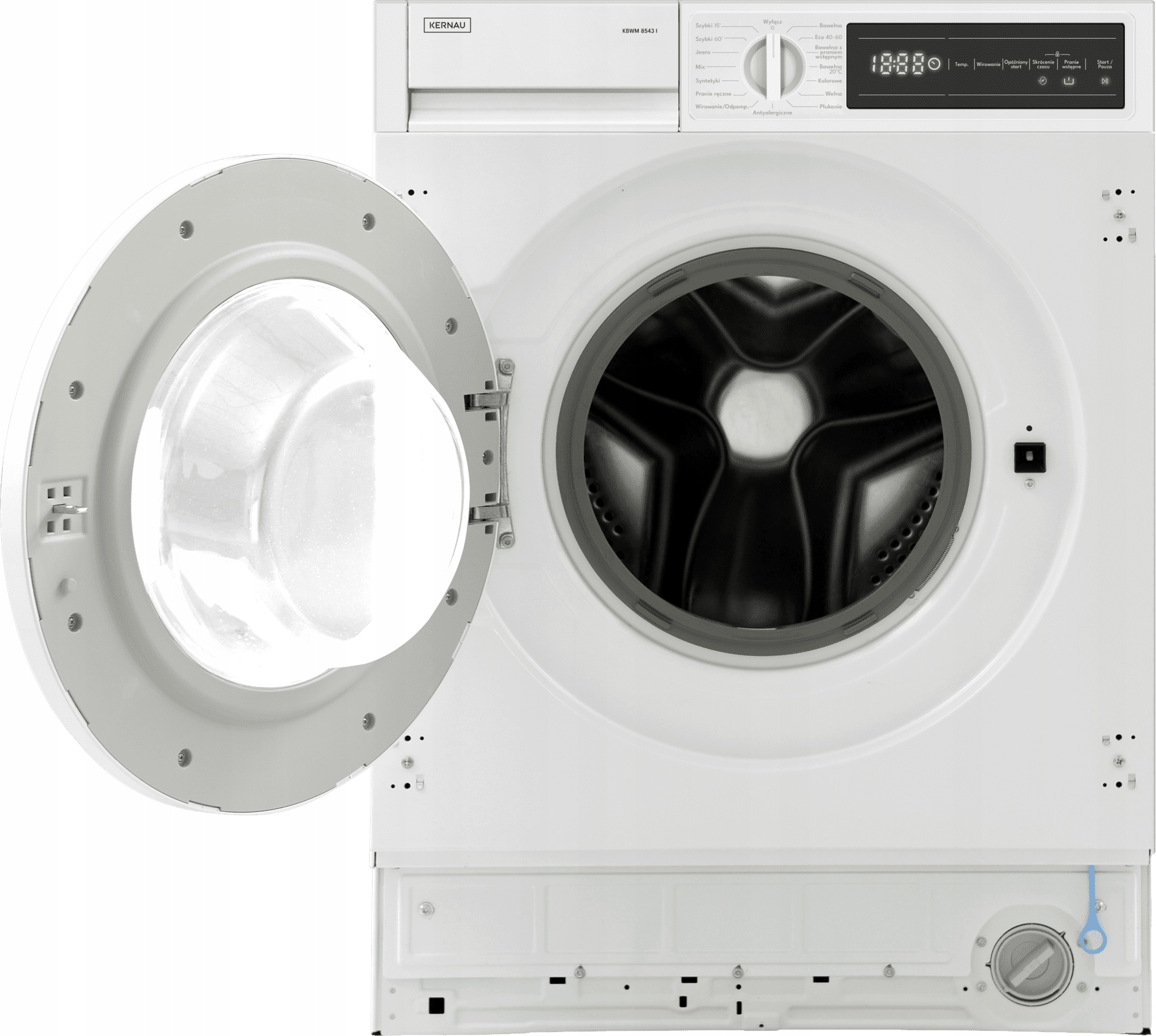 Szeroki wybór programów prania – 15 programów dostosowanych do różnych tkanin