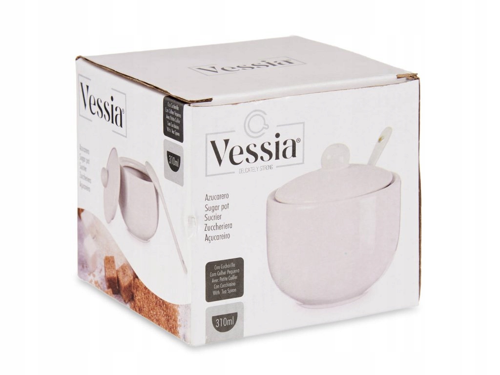 Wymiary i pojemność cukiernicy Vessia