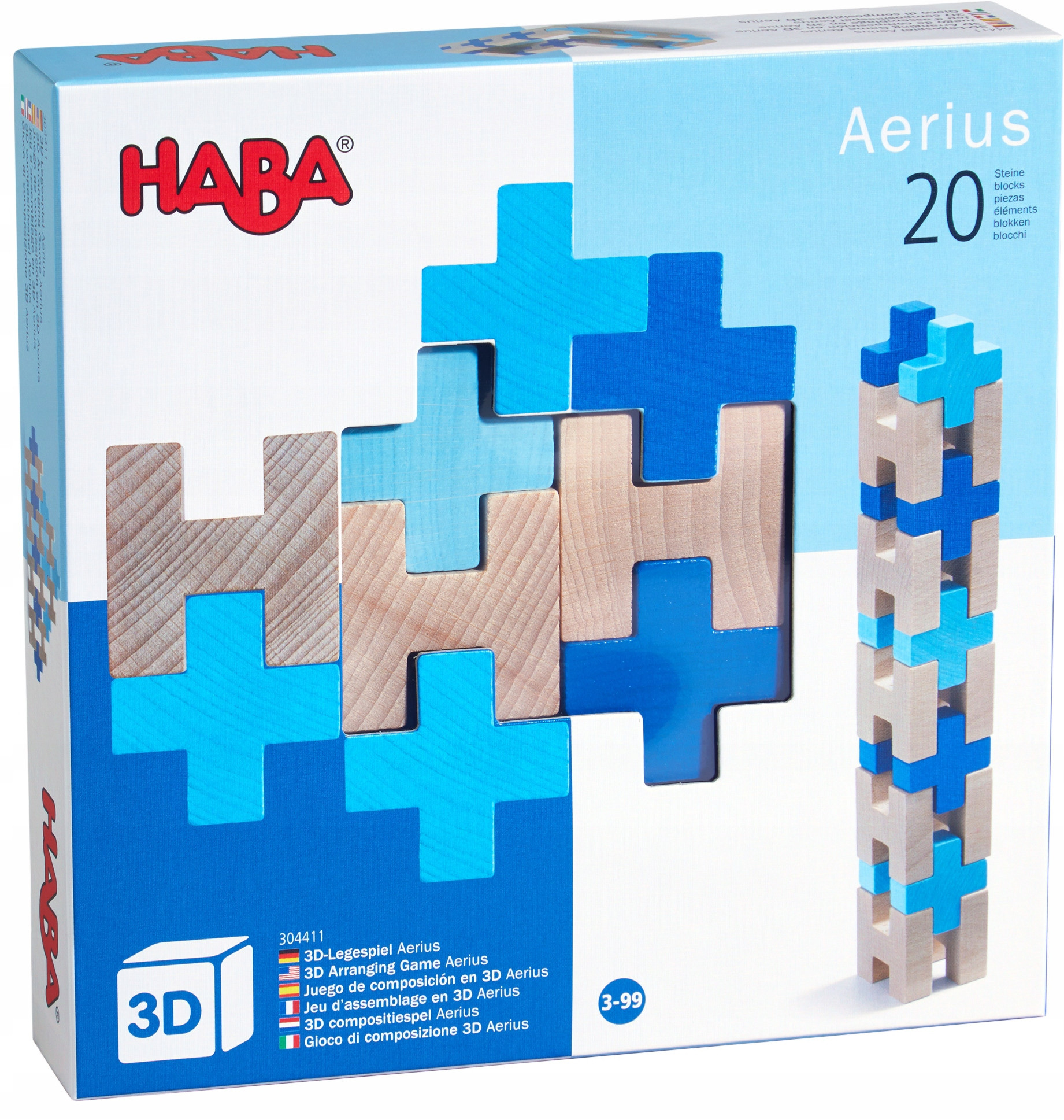 Układanka 3D Aerius Haba – Kreatywna zabawa dla dzieci
