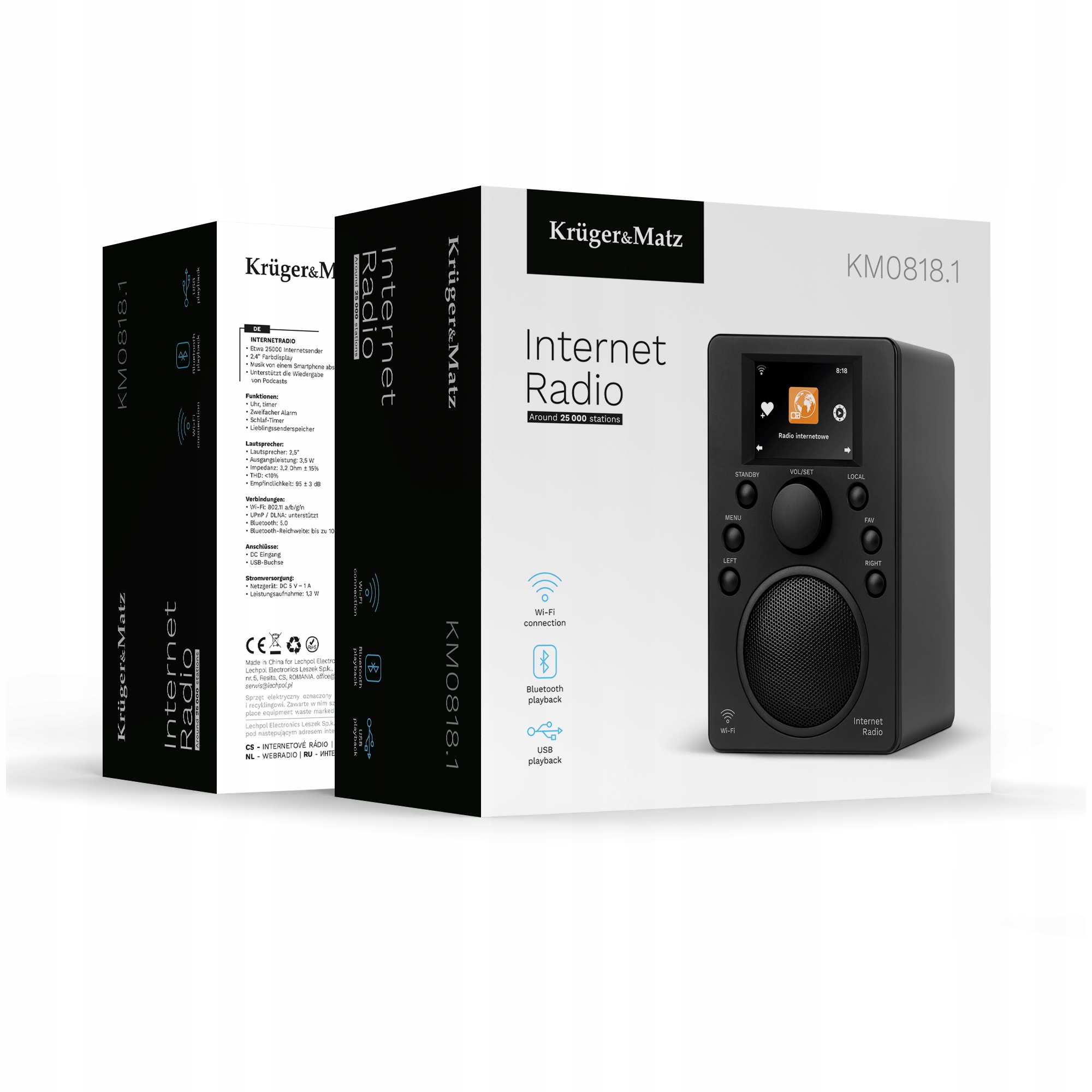 Idealne do sypialni – Budzik i funkcja Radio do snu