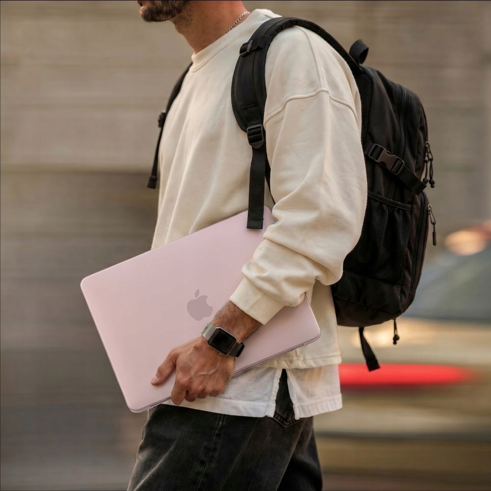 TECH-PROTECT Softshell MacBook NEO 13 2026 Matte Blush – Ochrona i styl w jednym
