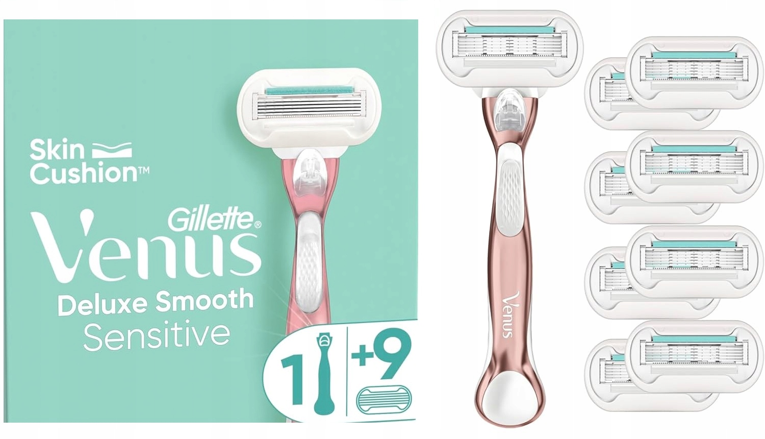 Gillette Venus Deluxe Smooth Sensitive – Doskonałe narzędzie do golenia dla kobiet