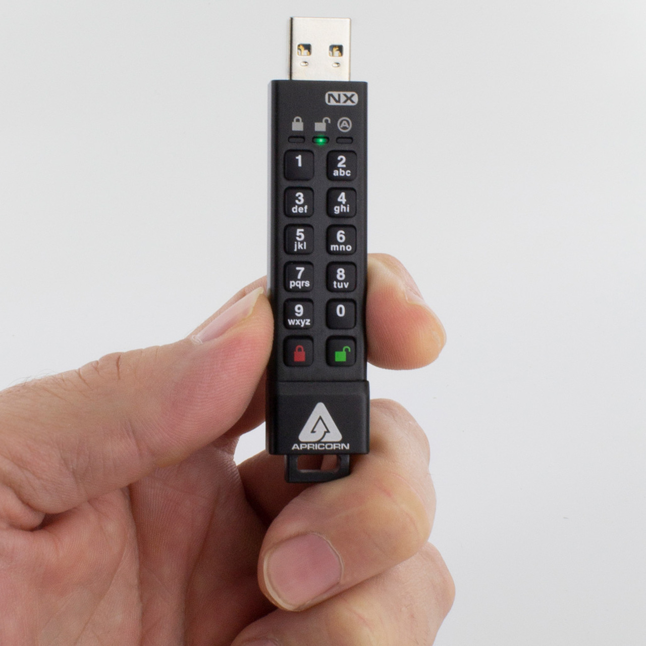 Wymiary i waga Aegis Secure Key 3NX