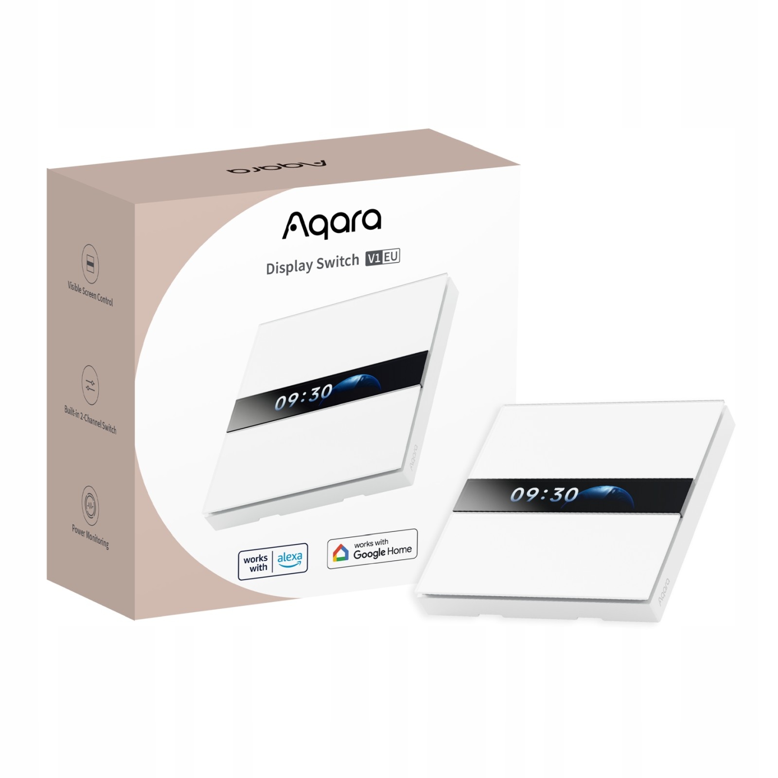 Aqara Display Switch V1 EU – Inteligentny przełącznik z 4 przyciskami