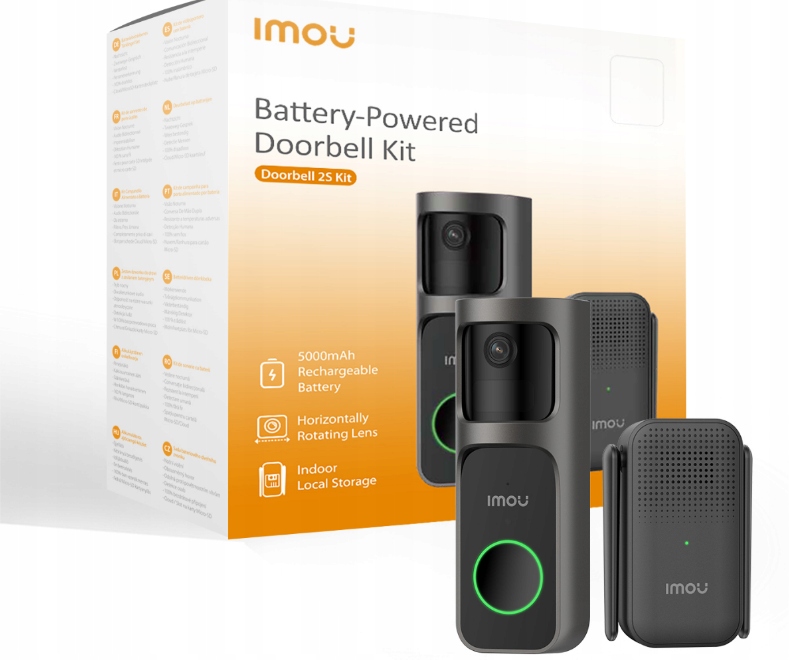 Wysoka jakość obrazu 2K i szerokokątny obiektyw