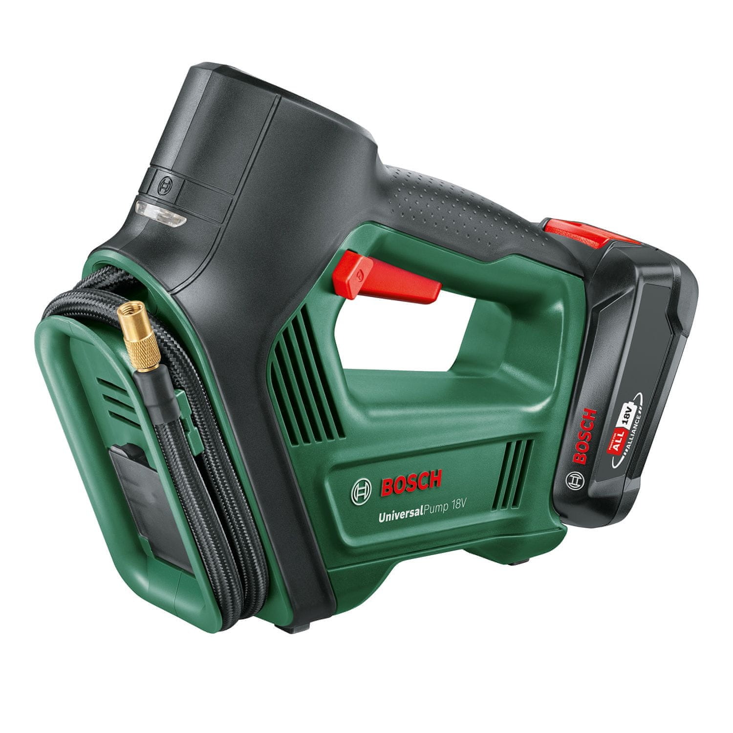 Szybkie pompowanie – 30 l/min przy ciśnieniu do 10,3 bar