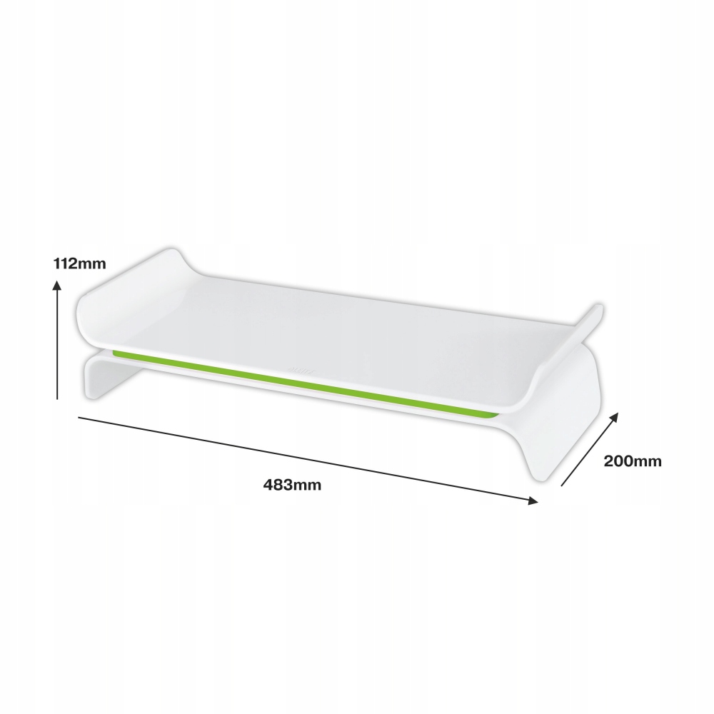 Wymiary i waga podstawki Leitz Ergo WOW