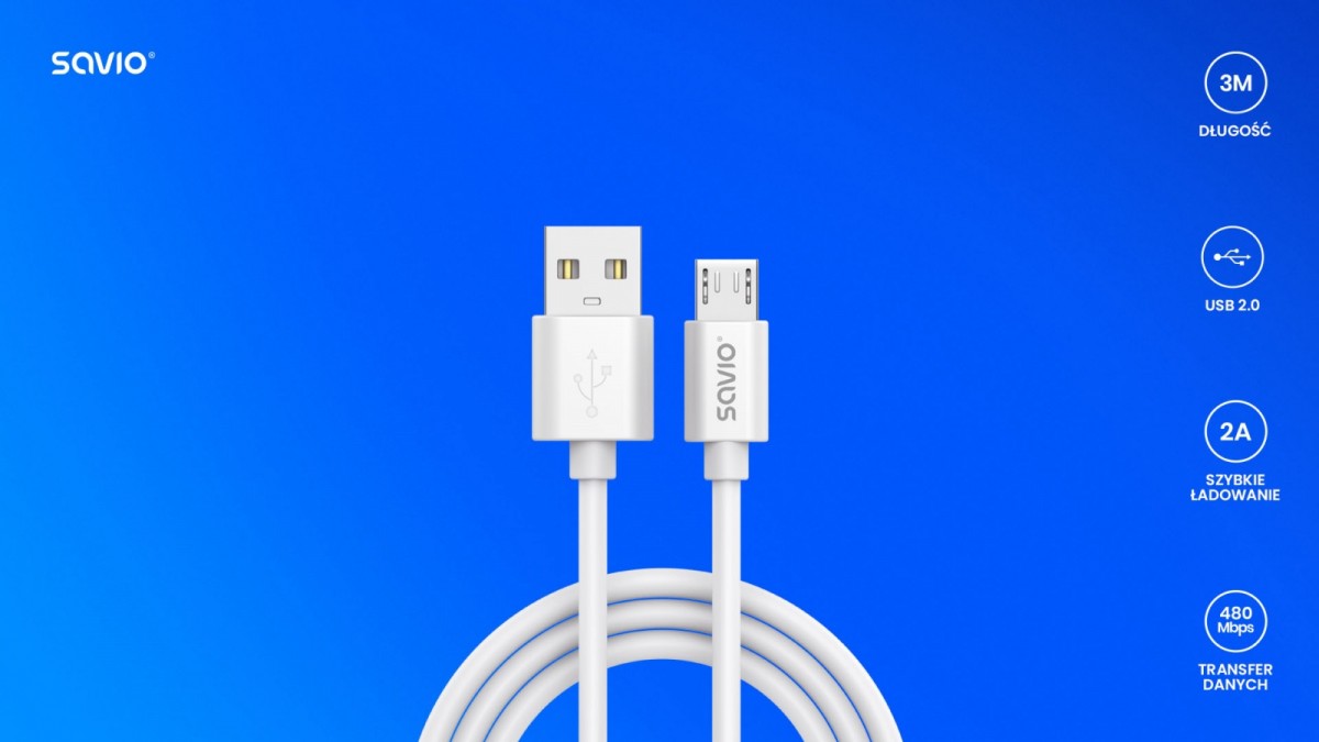 Szybka transmisja danych i ładowanie z technologią Fast Charge