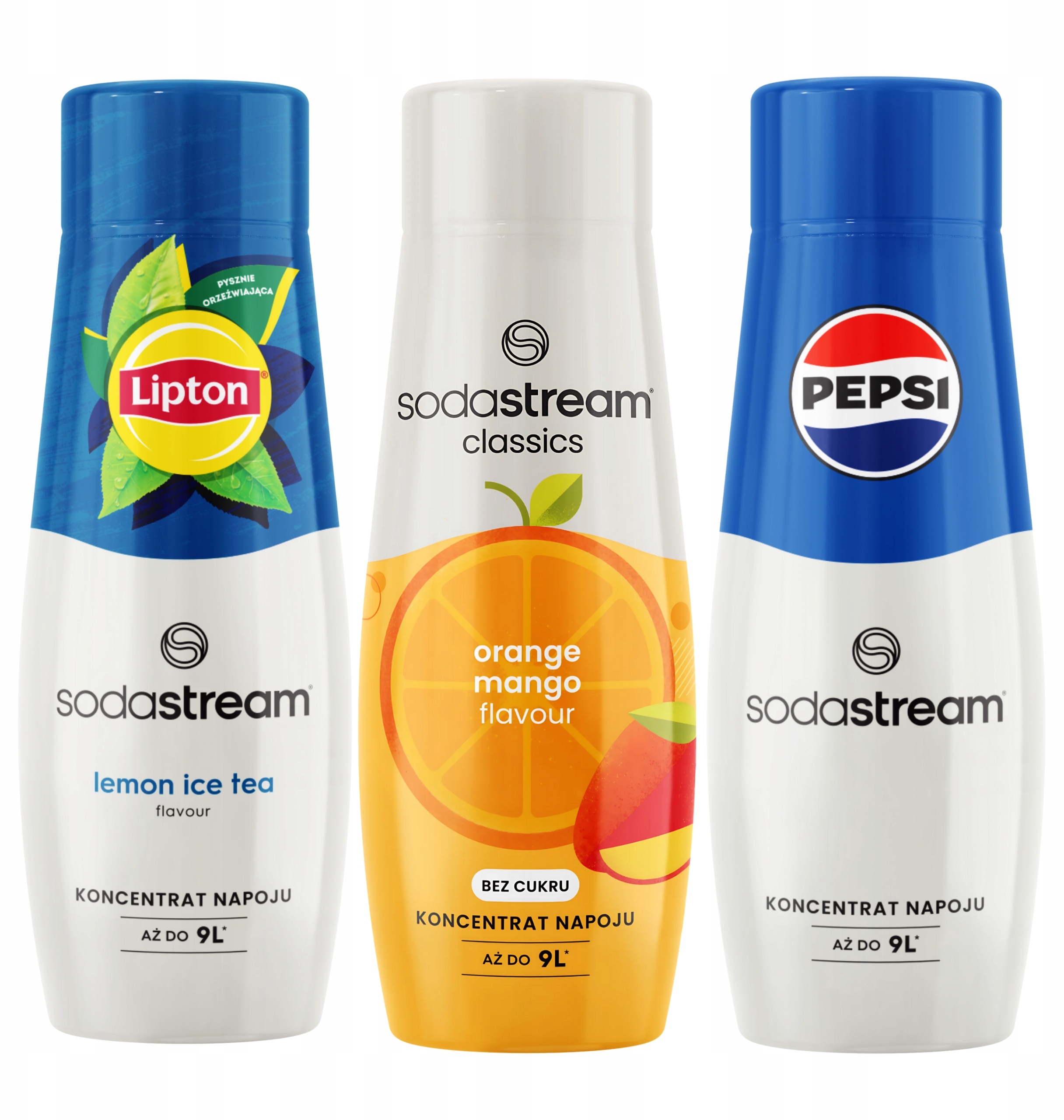 3 Syropy Herbata Lemon Ice Tea + Pepsi + Orange Mango – Orzeźwiające smaki w Twoim domu