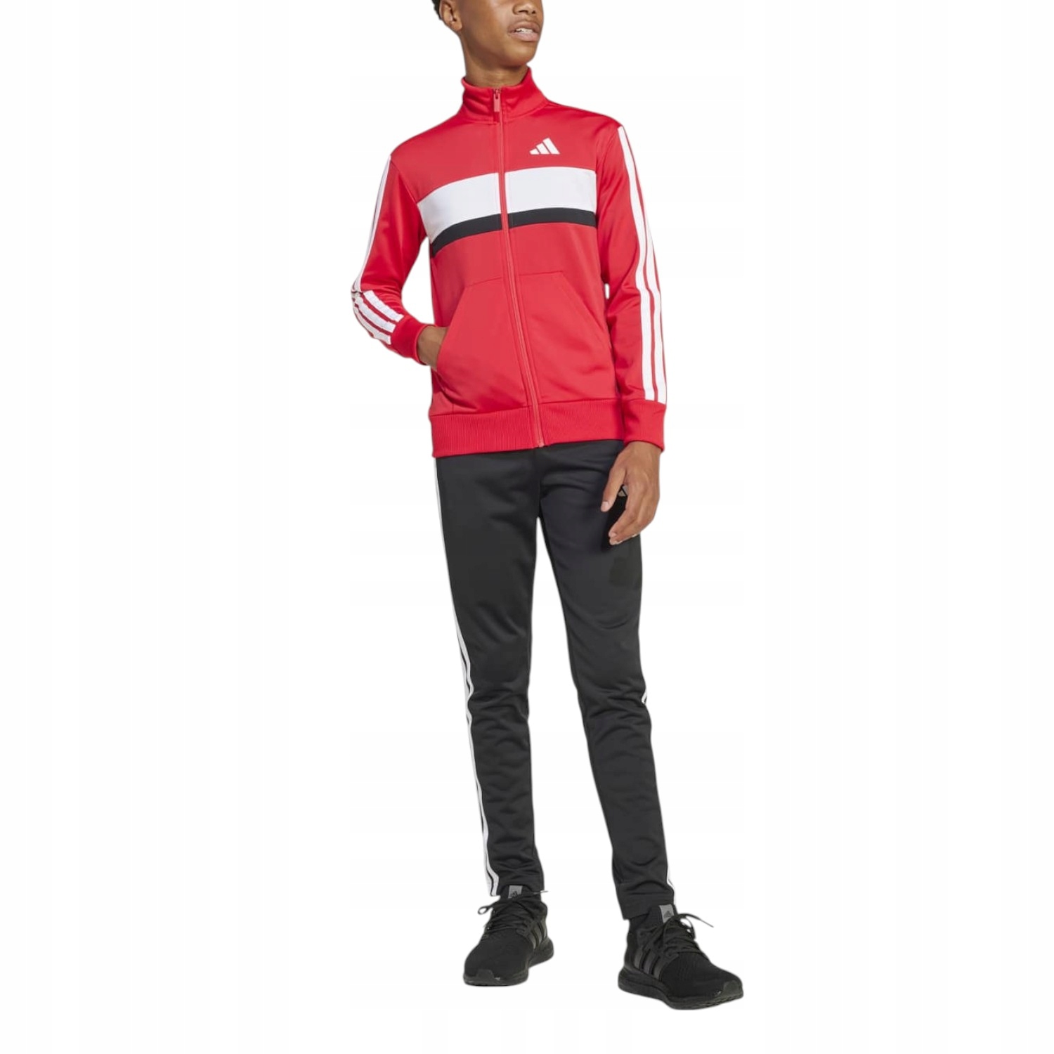 Dres dla dzieci adidas Seasonal Essentials Tiberio 3-Stripes – Komfort i styl na co dzień