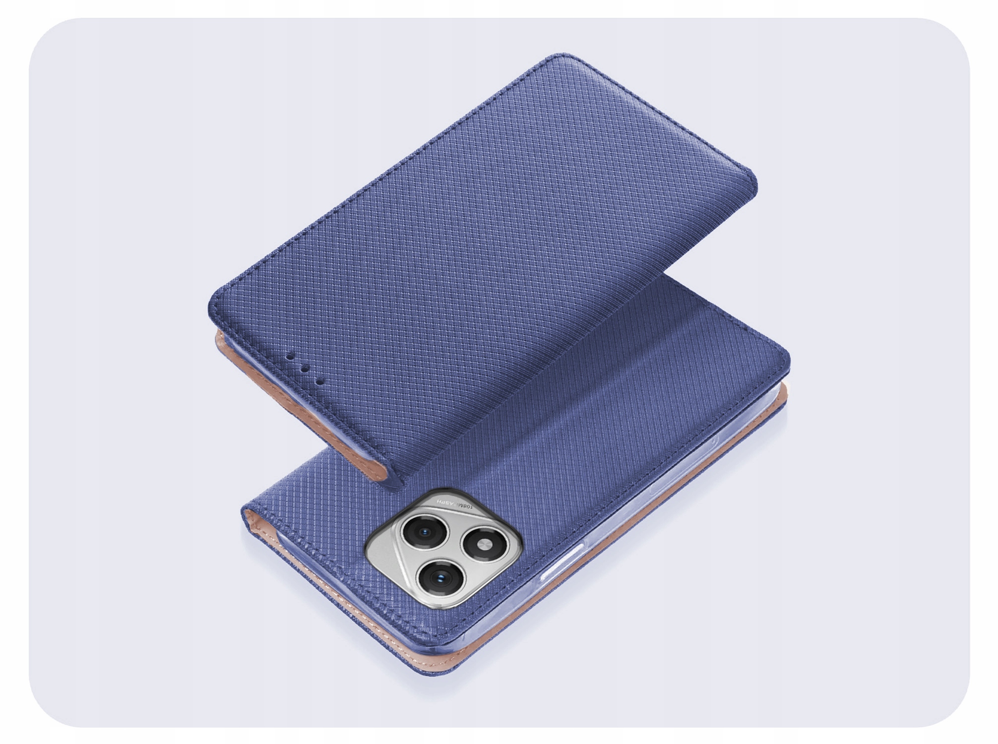 Ekskluzywne granatowe wykończenie