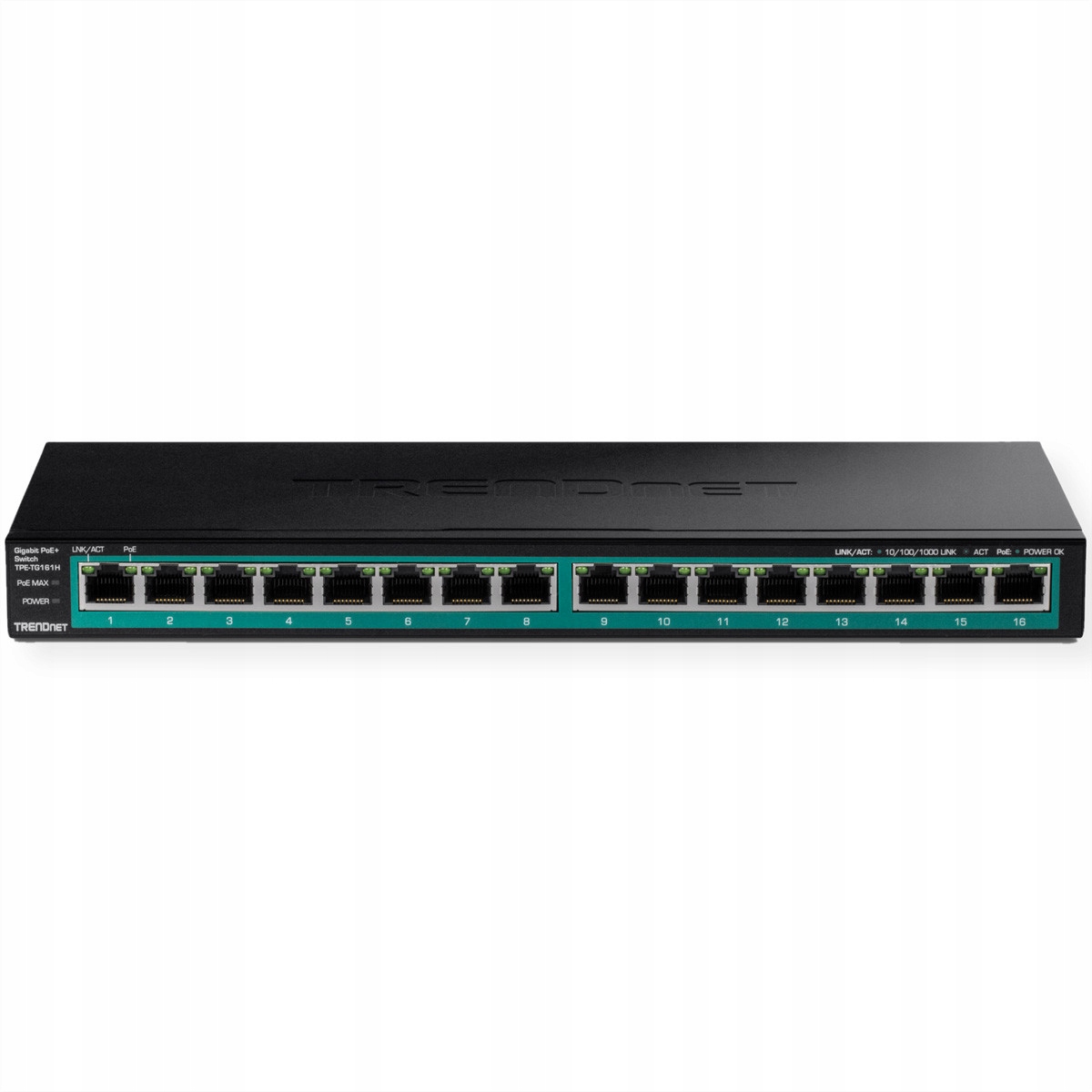 Gigabitowe porty PoE+ – Zasilanie i dane przez jeden kabel