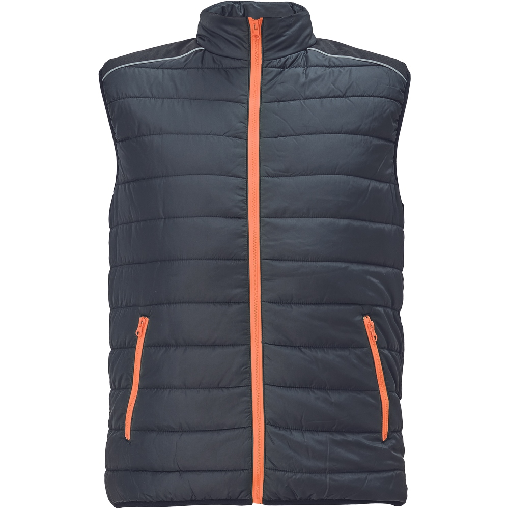 CERVA MAX VIVO LIGHT – Lekka kamizelka ocieplana w kolorze czarnym/pomarańczowym