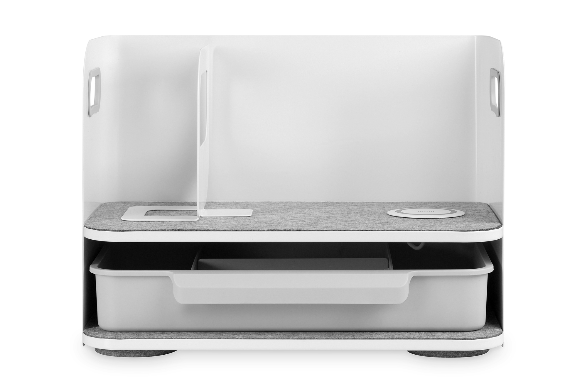 Praktyczna szuflada z regulowanymi przegrodami