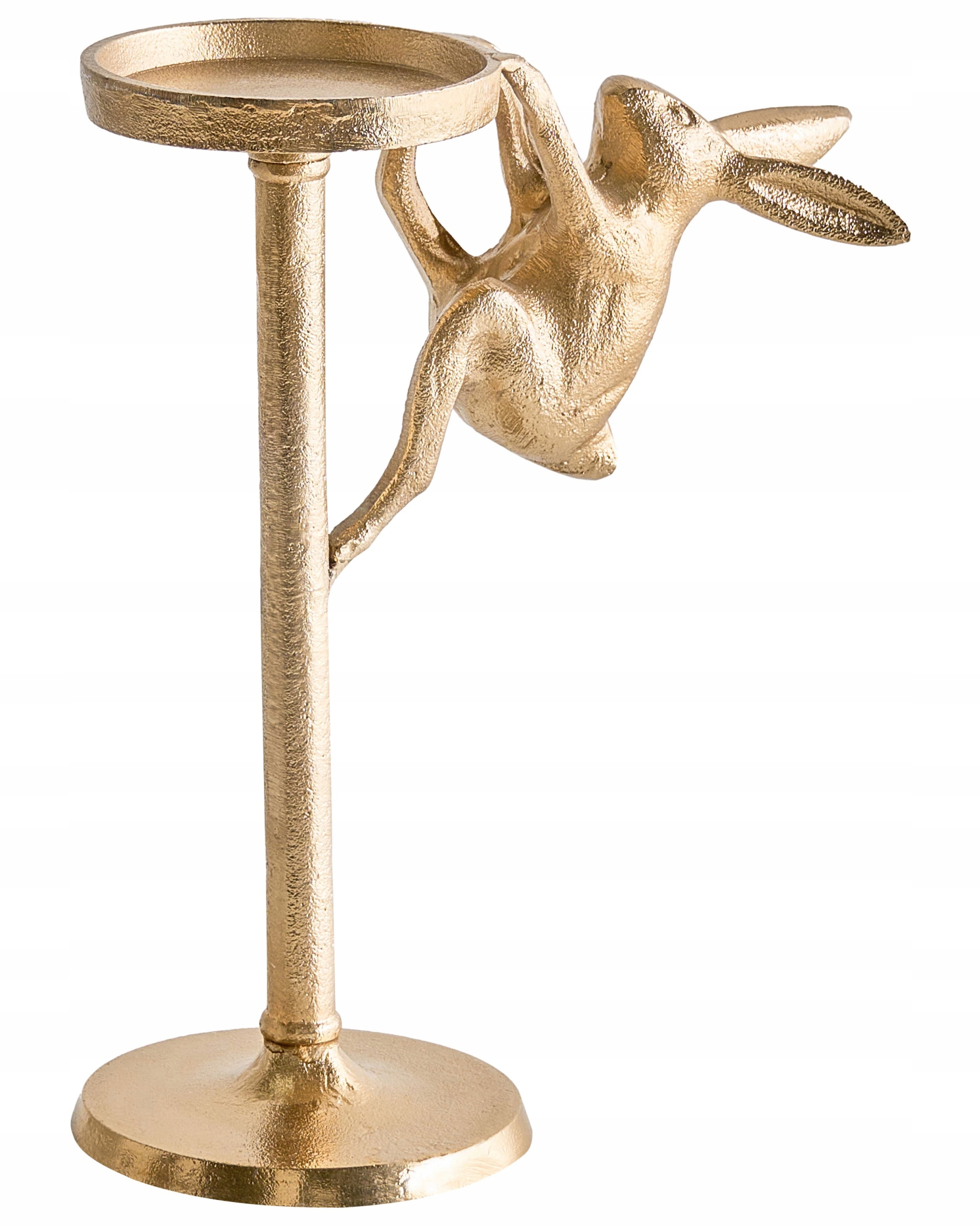Świecznik KOSOR Metal 25 cm Złoty – Elegancja w Twoim wnętrzu