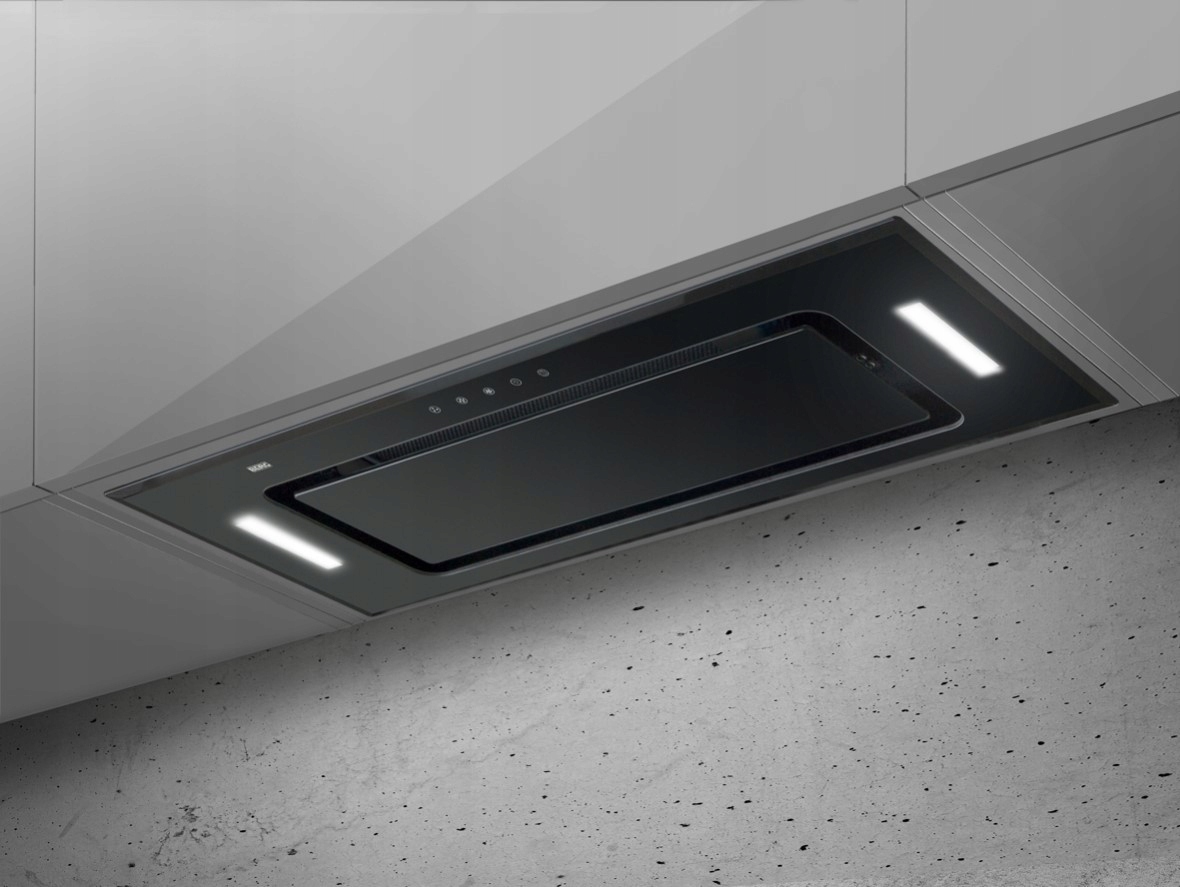 Okap kuchenny Berg Maestro 75 cm czarny MAEOPPODBK8025 – Elegancja i funkcjonalność w Twojej kuchni