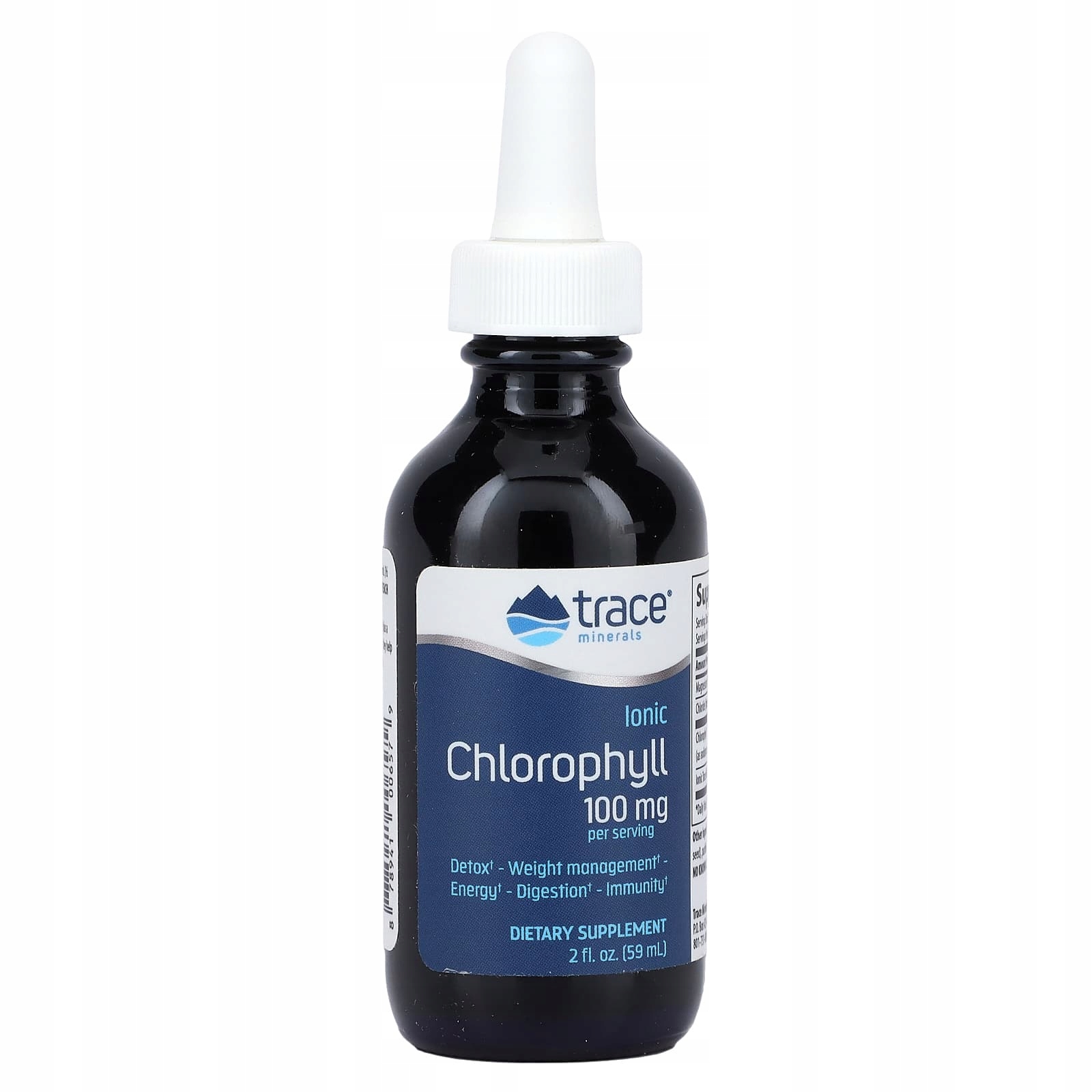 TRACE MINERALS Liquid Ionic Chlorophyll – wsparcie dla zdrowia