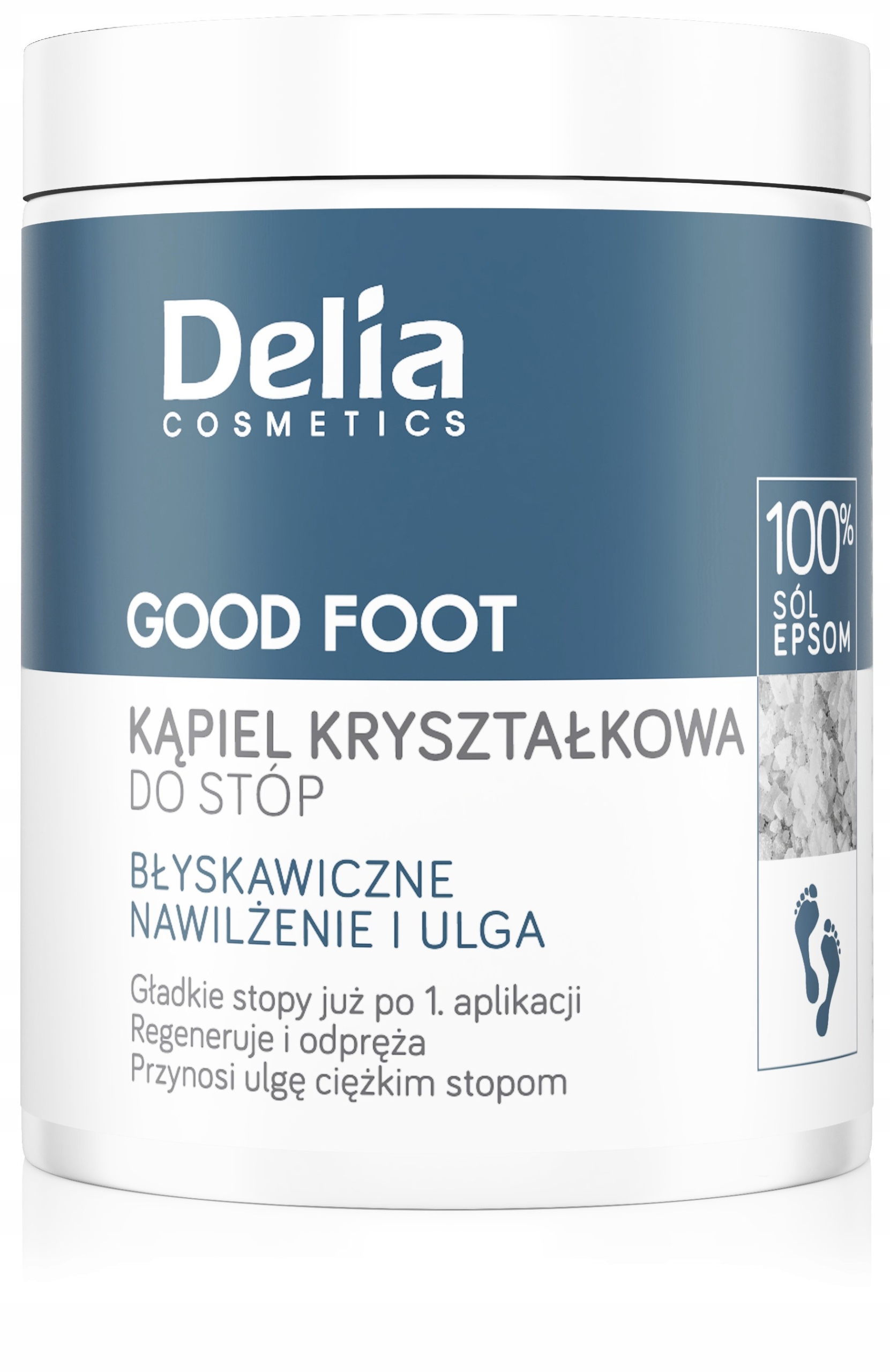 DELIA Good Foot Kąpiel kryształkowa do stóp – Relaks i pielęgnacja w jednym