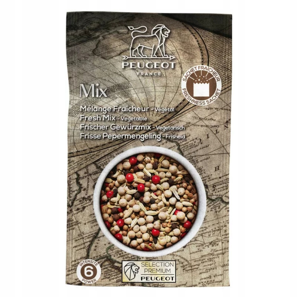 FRESH BLEND - Mieszanka pieprzu i ziół od Peugeot, 60 g