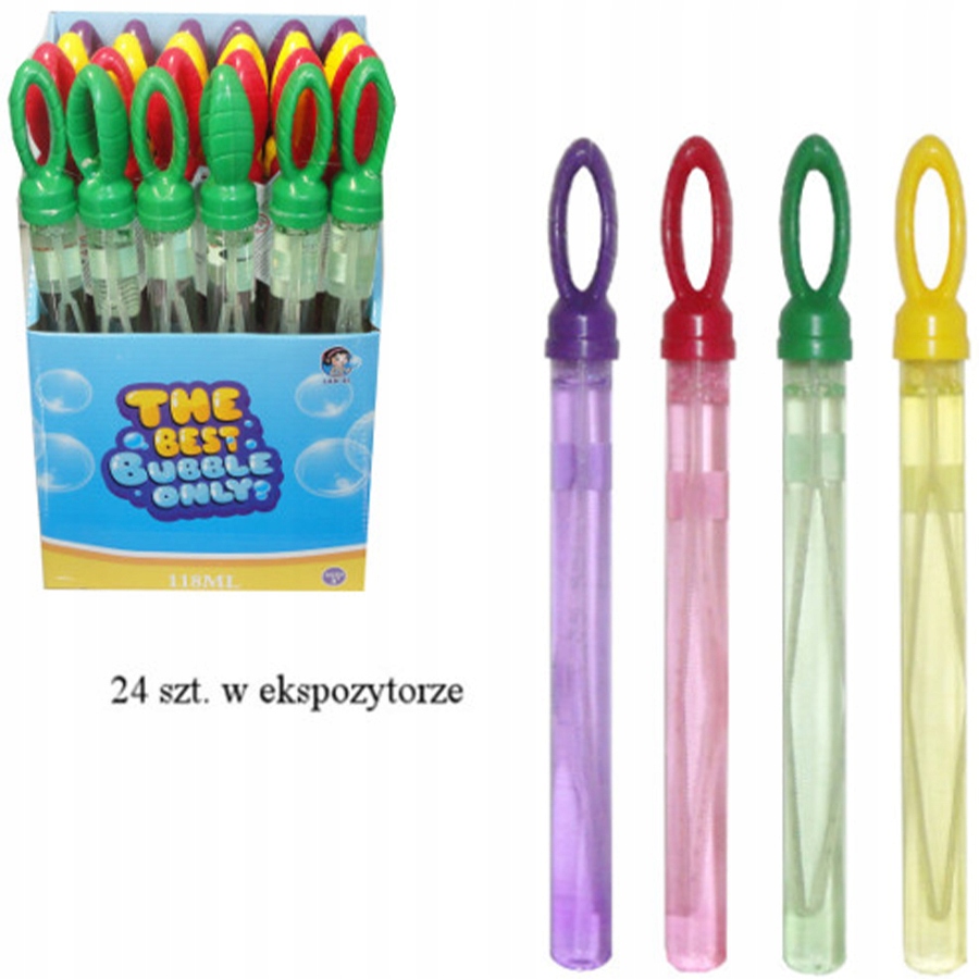 Miecz na bańki mydlane kolorowy płyn 35 cm – Kolorowa przygoda dla dzieci