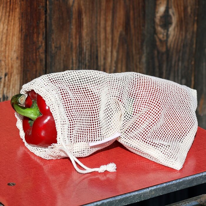 MONYI Cotton Mesh Bags Small – Ekologiczne torby bawełniane na owoce i warzywa