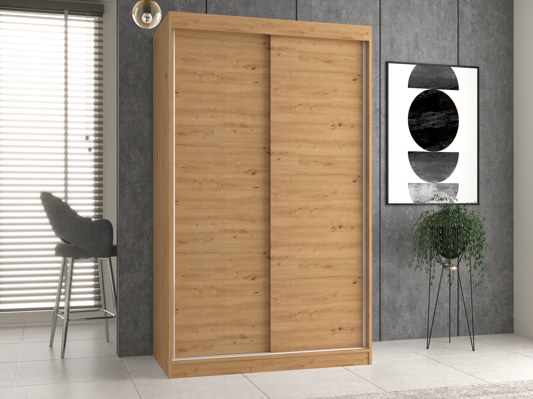 Minimalistyczny design – Lekka forma idealna do sypialni i biura