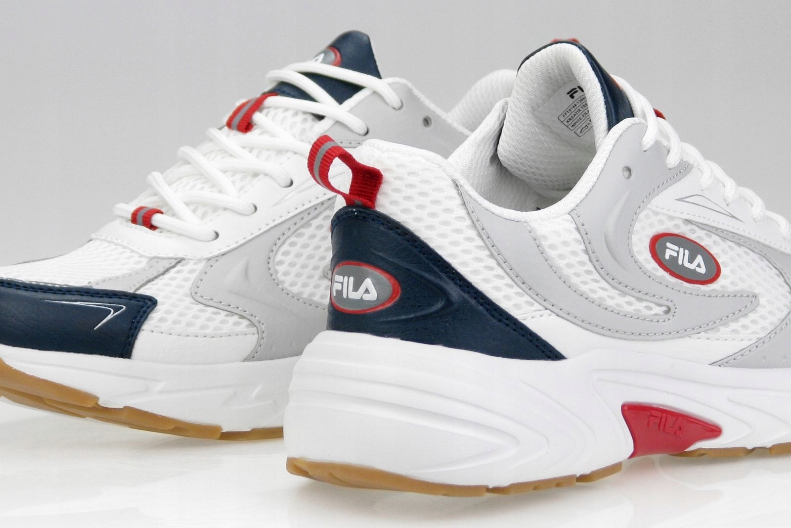 Buty męskie Fila Kreatix biało-granatowe FFM0462 13041 – Idealne połączenie stylu i komfortu