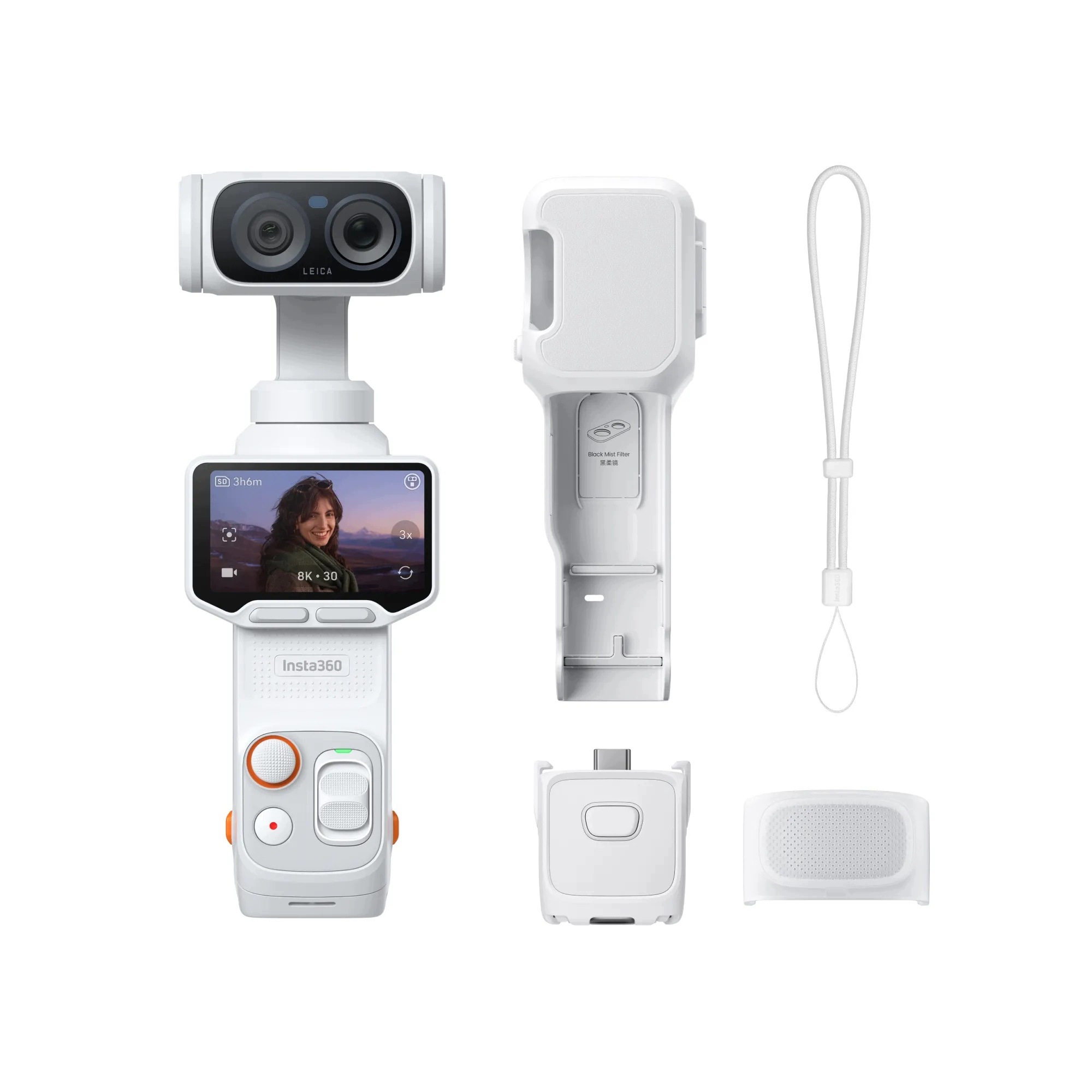 Insta360 Luna Ultra Standard Bundle Stellar White – Doskonała kamera do twórczości
