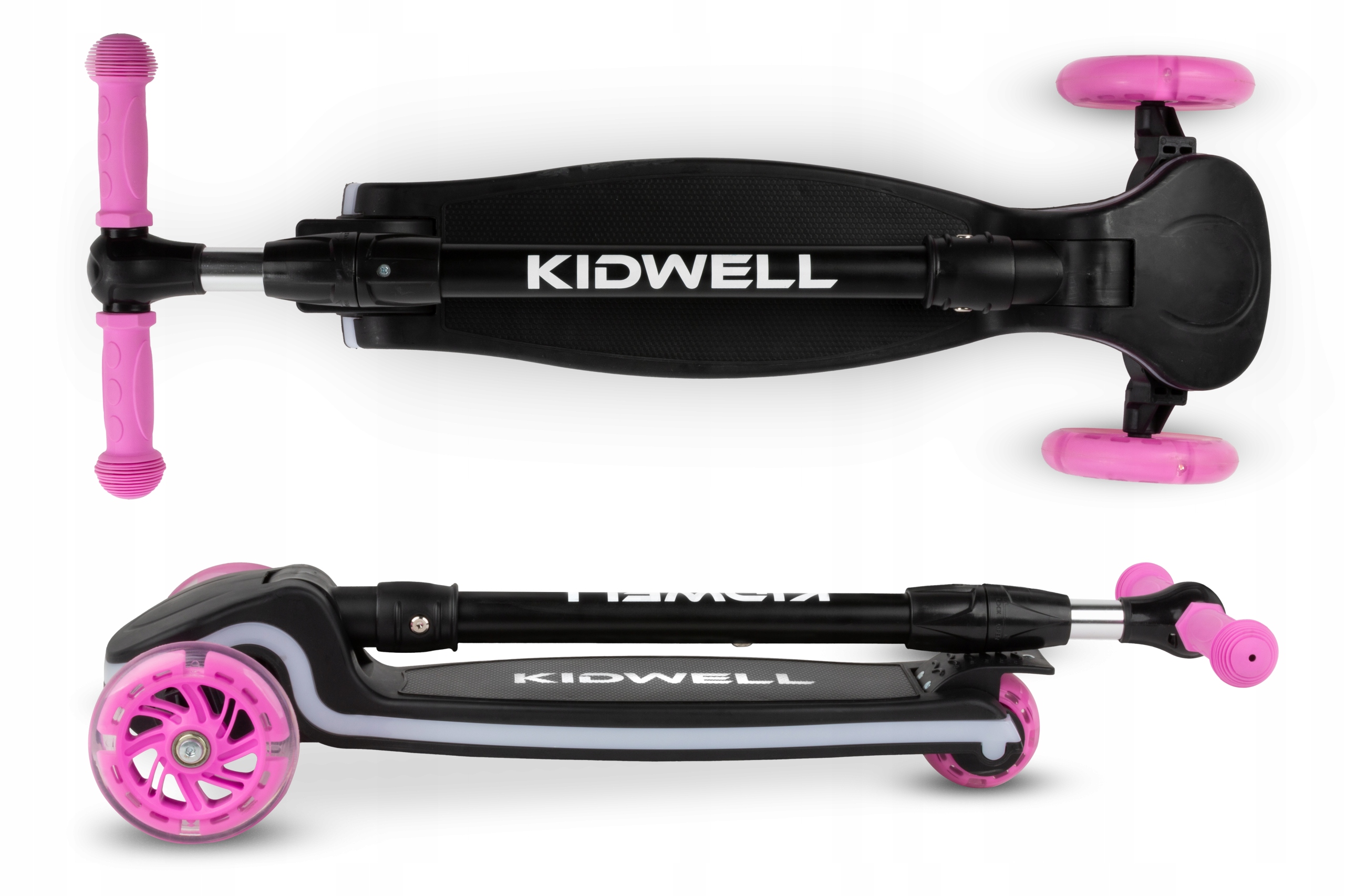 Świecące koła i podest – Bezpieczna zabawa w świetle LED